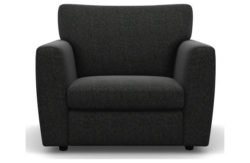 Heart of House Lucas Fabric Chair - Grey